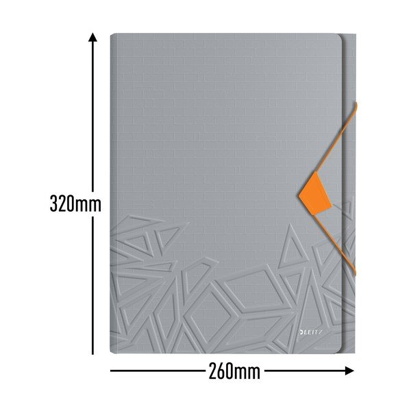 Сиво куфарче с отделения - Leitz-image-3