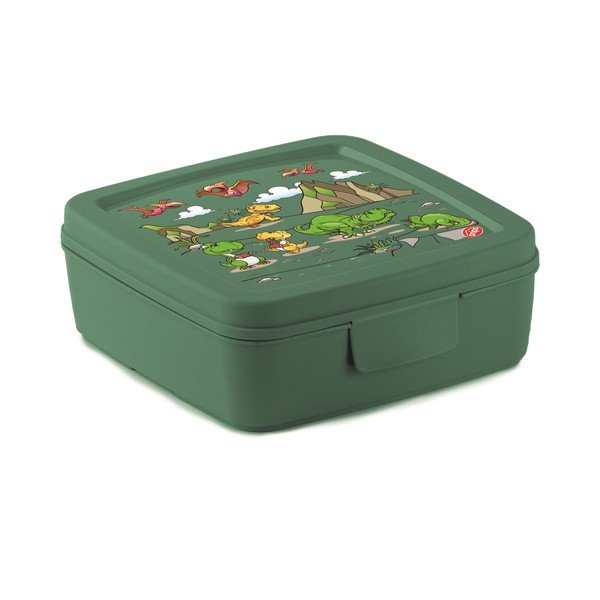 Зелена детска кутия за храна Dinosaur – Snips