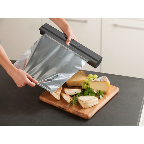 Сива пластмасова поставка за фолио – Wenko-image-3