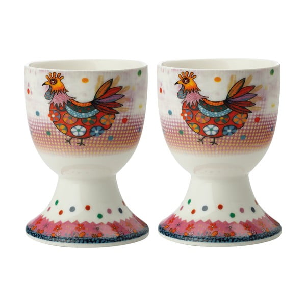 Комплект от 2 порцеланови чаши за яйца Peggie - Maxwell & Williams