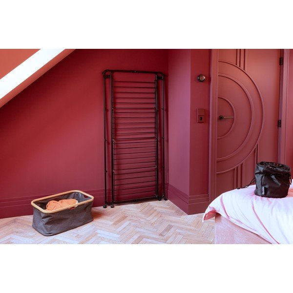 Матово черна сушилня за дрехи 30 m HangOn Tower – Brabantia-image-1