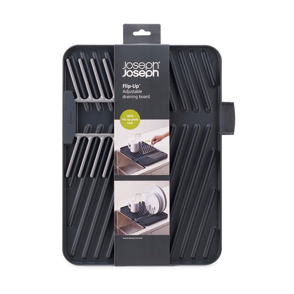 Сива тава за оттичане Flin-Up Flip-up™ - Joseph Joseph-image-1