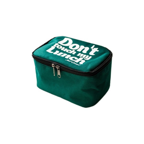 Svačinová taška s boxem Pack & Go Don't Touch My Lunch Mini Green