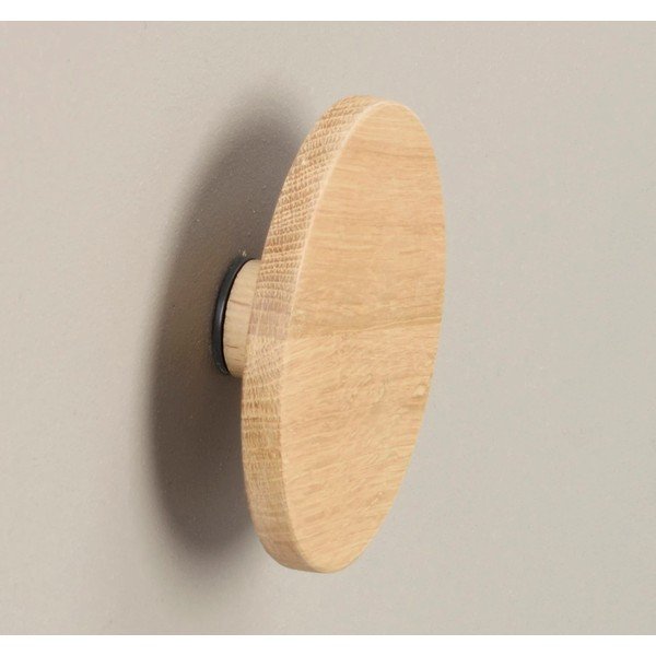 Стенна кука от дъбово дърво естествена Milford – Rowico-image-2