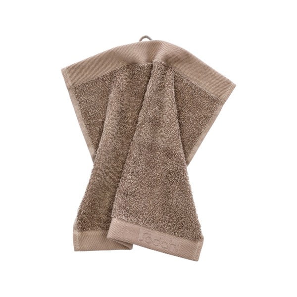 Кафява памучна кърпа от тери 30x30 cm Comfort – Södahl-image-2