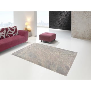 Сив и бежов килим от вискоза Margot Marble, 200 x 300 cm - Universal