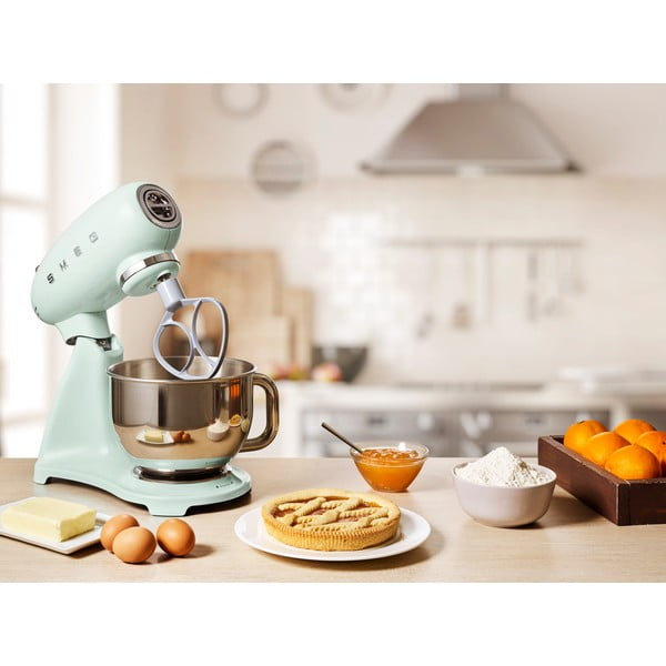 Светлозелен кухненски робот Retro Style – SMEG-image-3