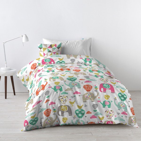 Povlečení Moshi Moshi Elephant Parade, 140 x 200 cm-image-3