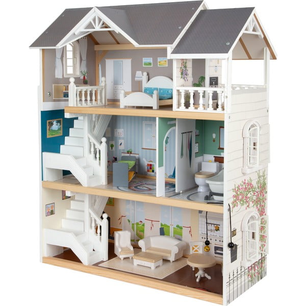 Детска дървена къща за кукли Urban Villa - Legler