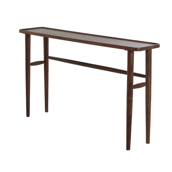 Кафява конзолна маса от масивна акация 30x140 cm Qiano – Light & Living-image-2