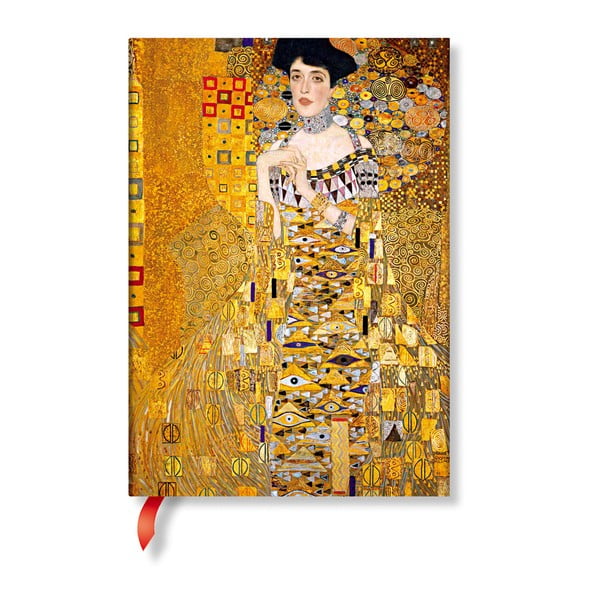 Тетрадка с твърди корици Klimt´s Portrait of Adele, 13 x 18 cm - Paperblanks