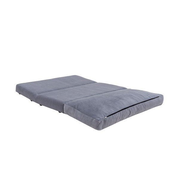 Сив разтегателен диван 120 cm Taida – Balcab Home-image-2