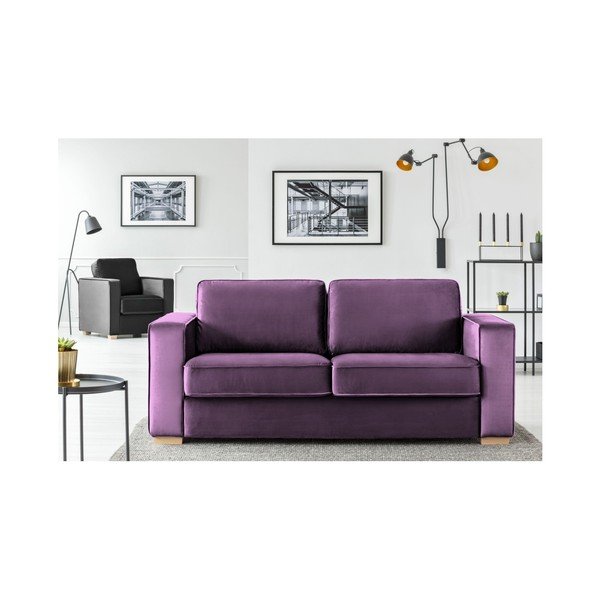 Fialová dvojmístná pohovka Cosmopolitan design Chicago-image-2