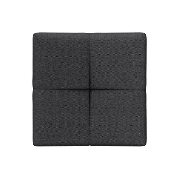 Черен модул за диван Rome - Cosmopolitan Design-image-3