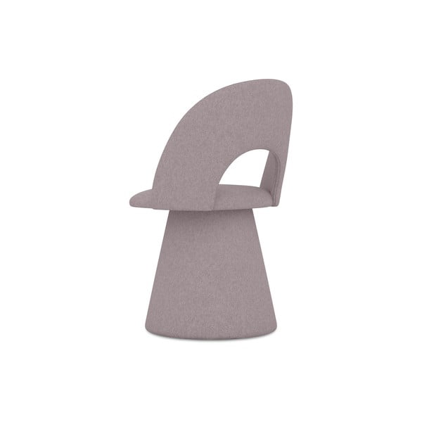 Тапициран трапезен стол в цвят лавандула Kalo – Makamii-image-4