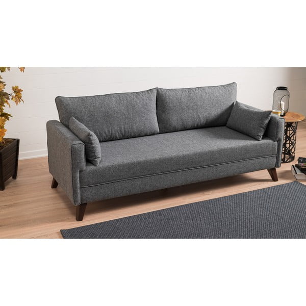 Сив диван 208 cm Bella – Balcab Home-image-4