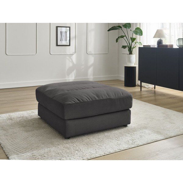 Черна кадифена табуретка Sierra – Bobochic Paris-image-1