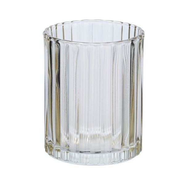 Бежова стъклена чаша за четки за зъби Vetro - Wenko