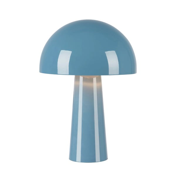 Синя настолна лампа с метален абажур (височина 36 cm) Mantar – Markslöjd