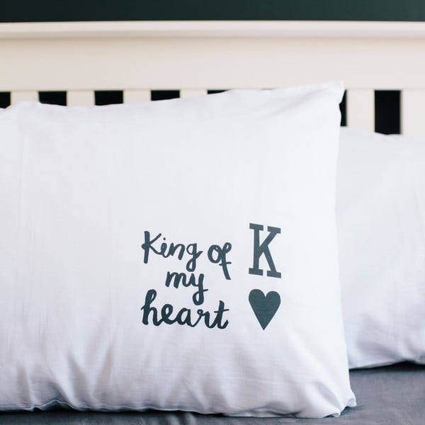 Povlak na polštář Karin Åkesson Design King Of My Heart, 50x70 cm