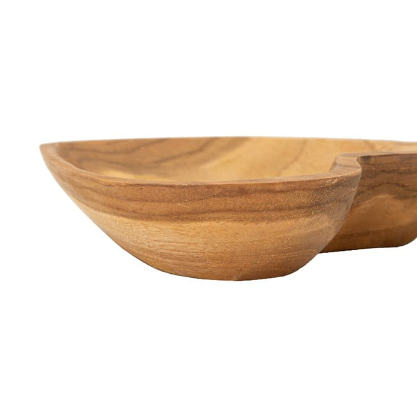 Дървен  декоративен поднос 15x17 cm Kiha – Mauro Ferretti-image-4