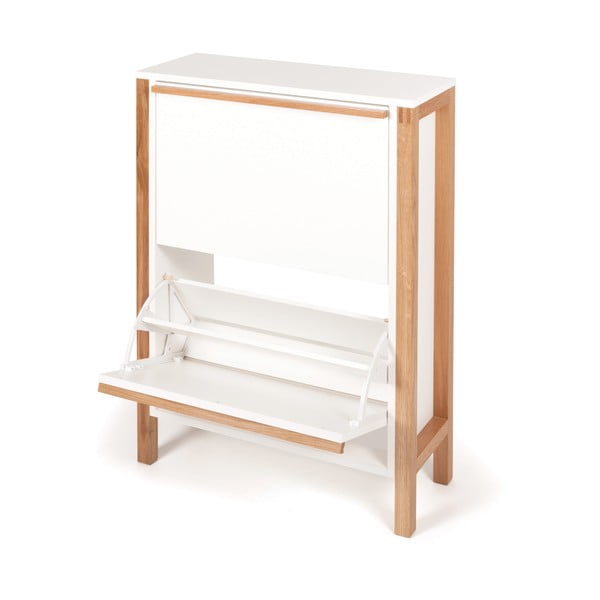 Стелаж за обувки с 2 чекмеджета Northgate - Woodman-image-4