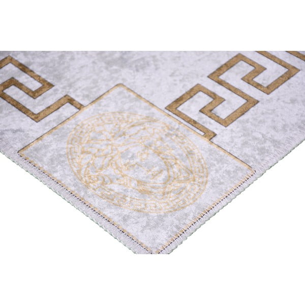 Сив килим Лого, 160 x 230 cm - Vitaus-image-2