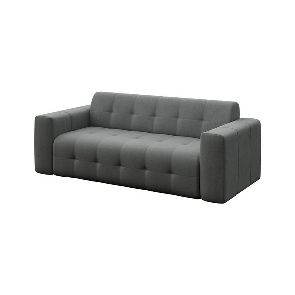 Сив кадифен диван 223 cm Tuil – Rodier-image-2