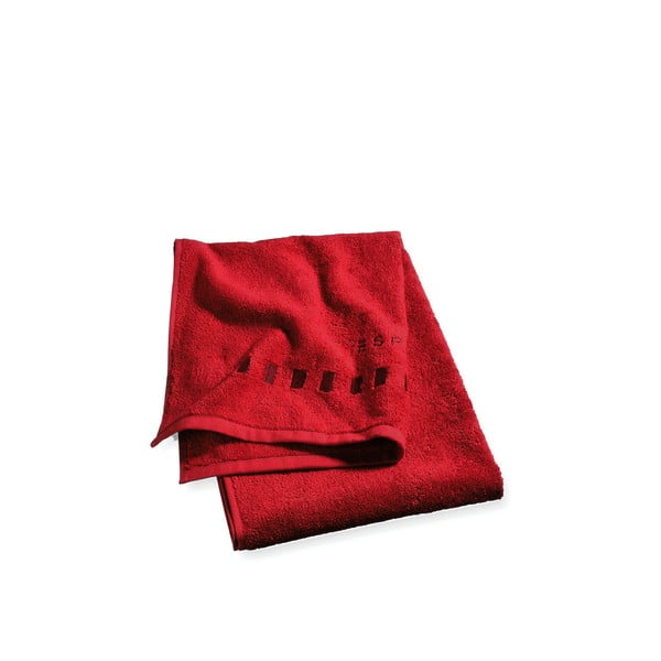 Ručník Esprit Solid 50x100 cm, červený