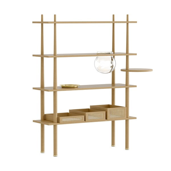 Компонент - аксесоар в дъбов декор в естествен цвят 35x18 cm Stories - UMAGE-image-1