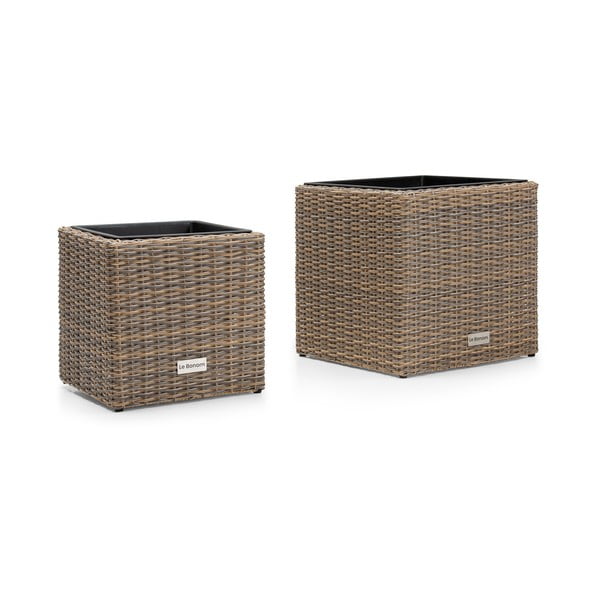 Комплект сиви градински саксии Natural - Bonami Essentials-image-1