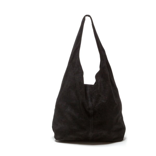 Černá kožená kabelka Isabella Rhea 885