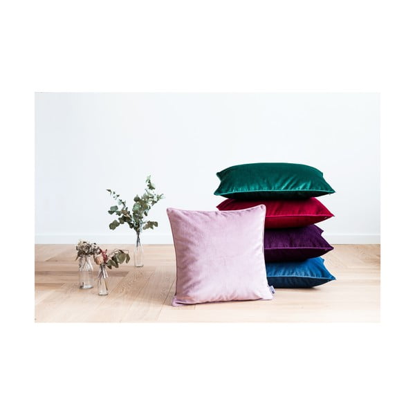 Червена калъфка за възглавница Burgundy, 50 x 50 cm Mystic - WeLoveBeds-image-4