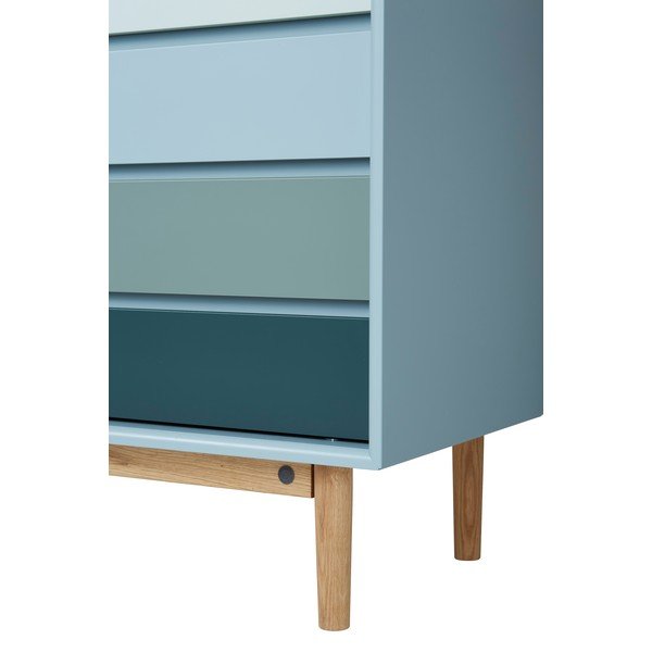 Нисък скрин с чекмеджета в цвят мента 170x80 cm Color Box - Tom Tailor-image-1