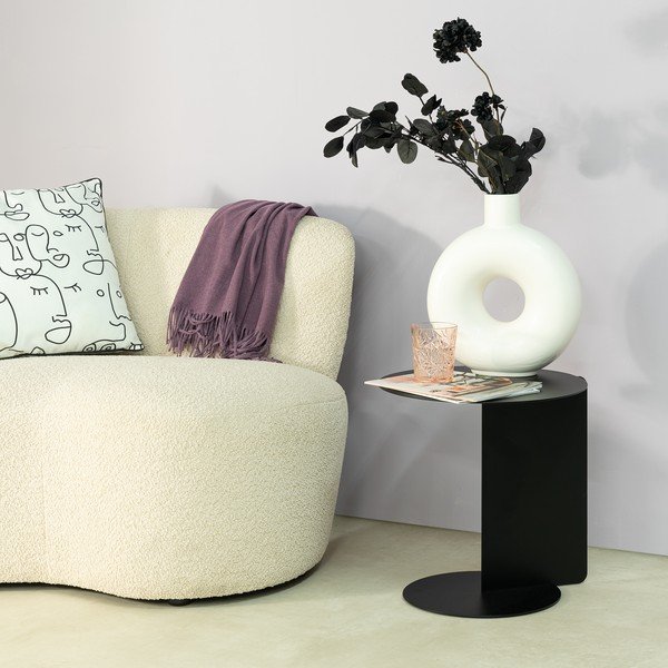 Метална кръгла странична масичка ø 40 cm Salsa – Spinder Design-image-2