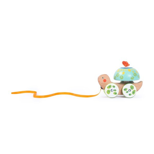 Играчка за дърпане Turtle - Moulin Roty-image-2