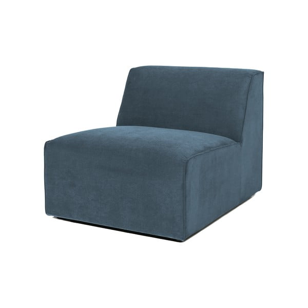 Син модулен диван от рипсено кадифе (среден модул) Sting – Scandic-image-1