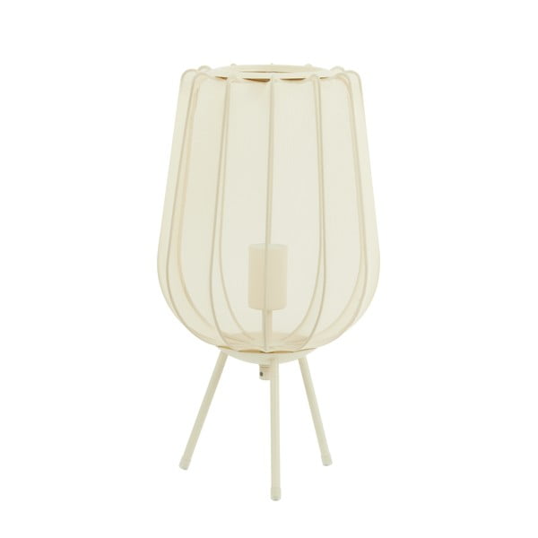 Кремава настолна лампа (височина 45 cm) Plumeria - Light & Living-image-2