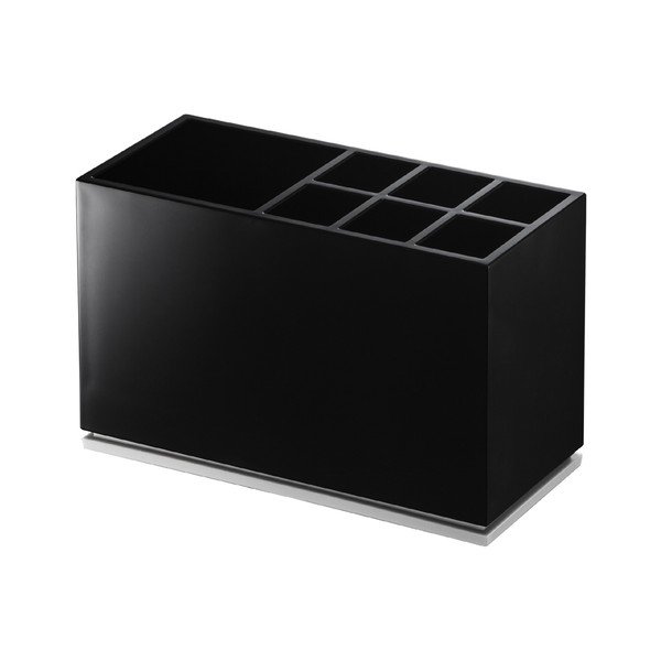 Черна пластмасова стойка за четки за зъби Mist – YAMAZAKI