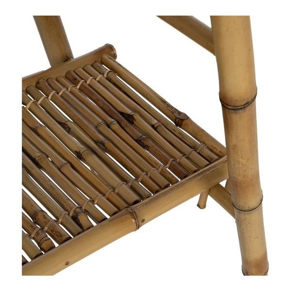 Бамбуков стелаж в естествен цвят 78x165x40 cm Manali – Ixia-image-2