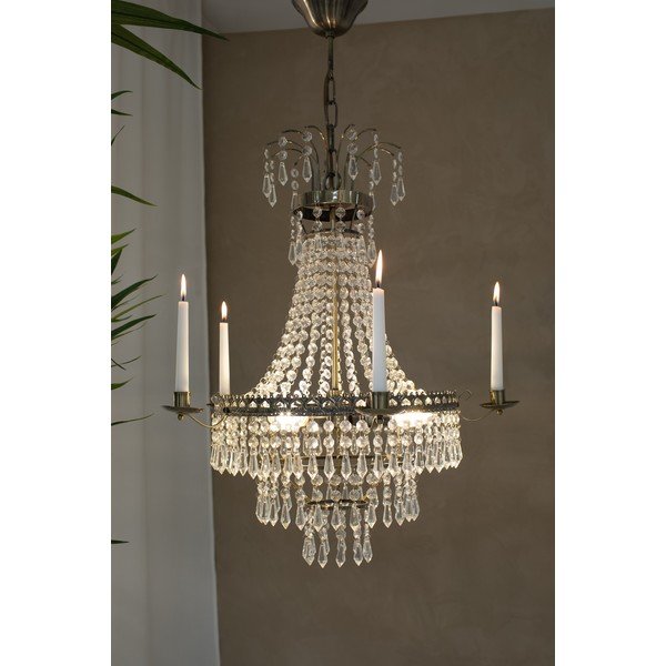 Висящо осветително тяло в златист цвят ø 50 cm Marielund – Markslöjd-image-1