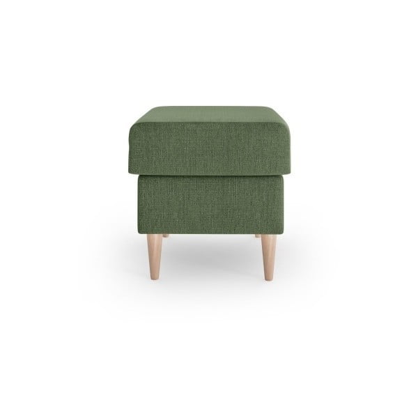 Зелен пуф Aubrieta, 60 x 45 cm - Mazzini Sofas-image-3