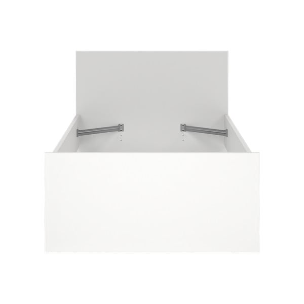 Бяло единично легло 90x190 cm Naia – Tvilum-image-2