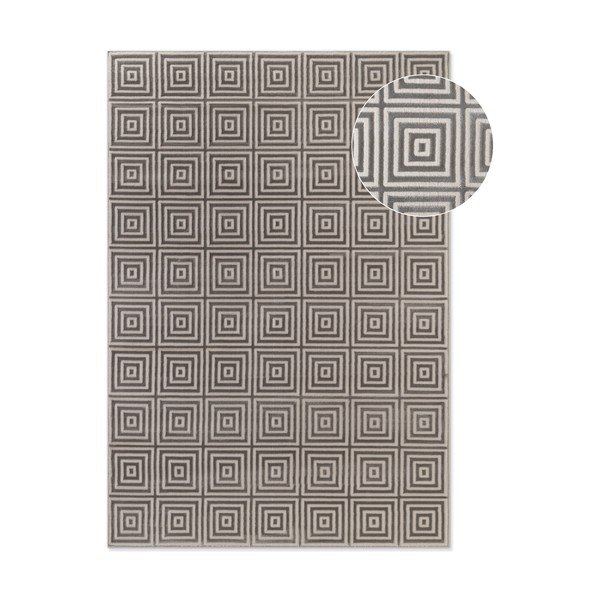 Сив килим 160x235 cm Perles Tourmaline – Elle Decoration