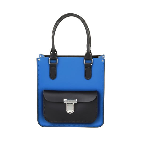 Kožená kabelka Taylor Mini Royal Blue/Black