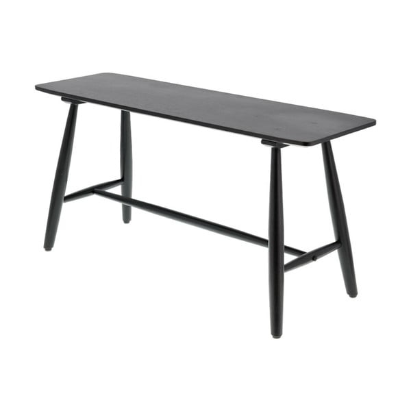 Конзолна маса от черен дъб 90x28 cm Bast - Villa Collection-image-1