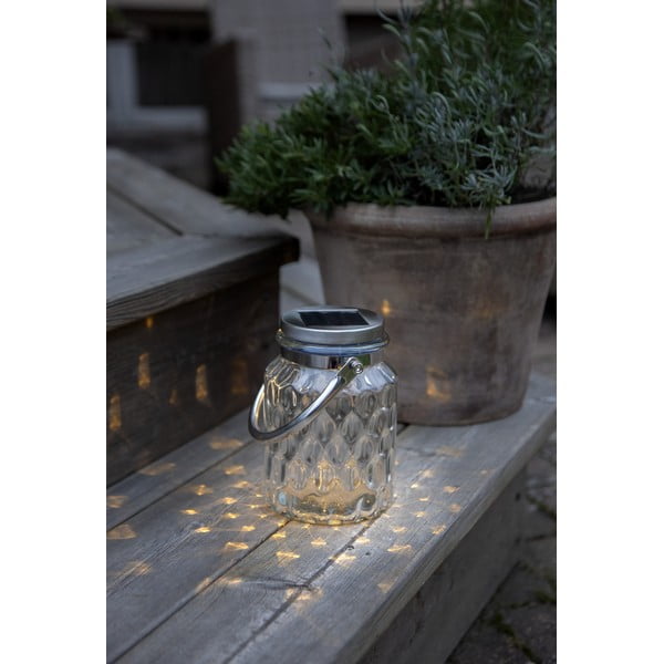 Външна слънчева LED светлинна декорация , височина 16 см Pireus - Star Trading-image-4