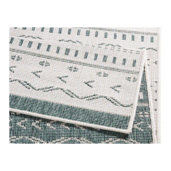 Зелен и кремав килим за открито , 80 x 250 cm Kuba - NORTHRUGS-image-3