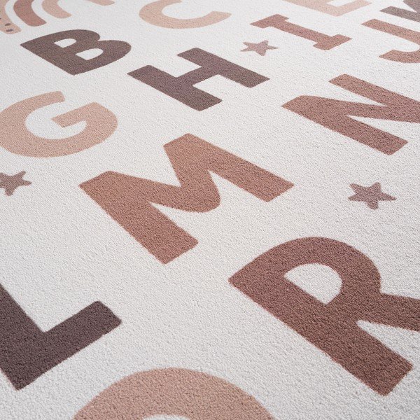 Кремав детски килим подходящ за пране 140x200 cm Coco 1133 – Ayyildiz Carpets-image-2