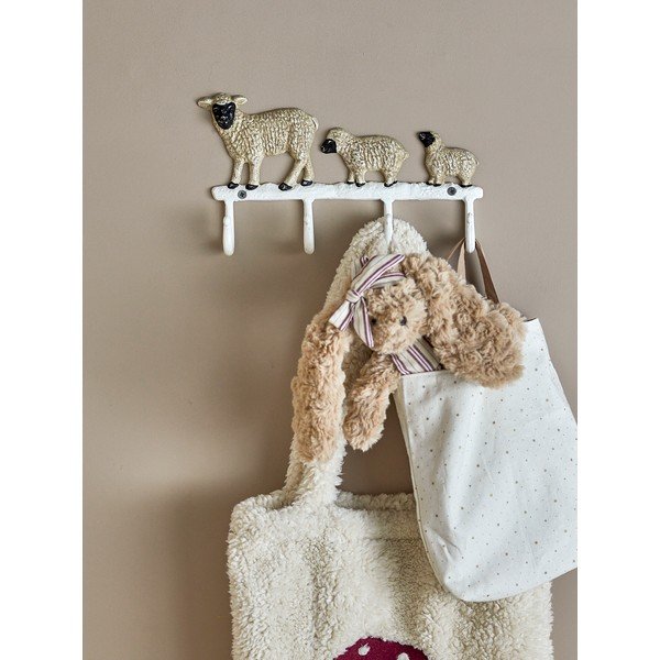 Бяла метална детска закачалка Dolly – Bloomingville Mini-image-3